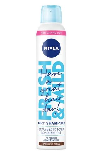 Nivea Fresh & Mild such� �ampon pro tmav�� t�n vlas� 200 ml Nivea Fresh & Mild such� �ampon pro tmav�� t�n vlas� 200 ml
